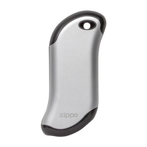 Zippo HeatBank 9s Rechargeable Hand Warmer NEW silver
